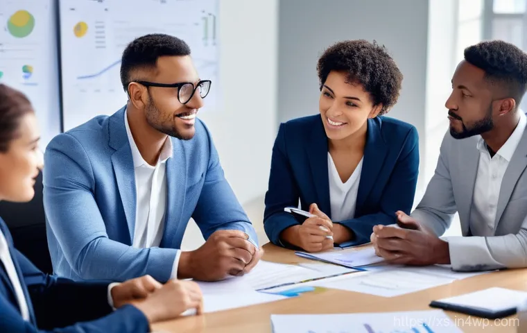 문제해결 중심 포지셔닝에서의 고객 맞춤형 서비스 제공 방법 - **Prompt 1: Empathetic Problem Solver Uncovering Hidden Needs** A diverse group of business prof...